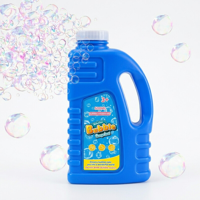 Bubble Solution Concentrate (500ml), Makes up to 7.5 Liters, Safe & Non-Toxic Giant B