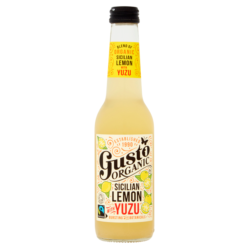 Fairtrade Organic Sicilian Lemon with Yuzu 275ml