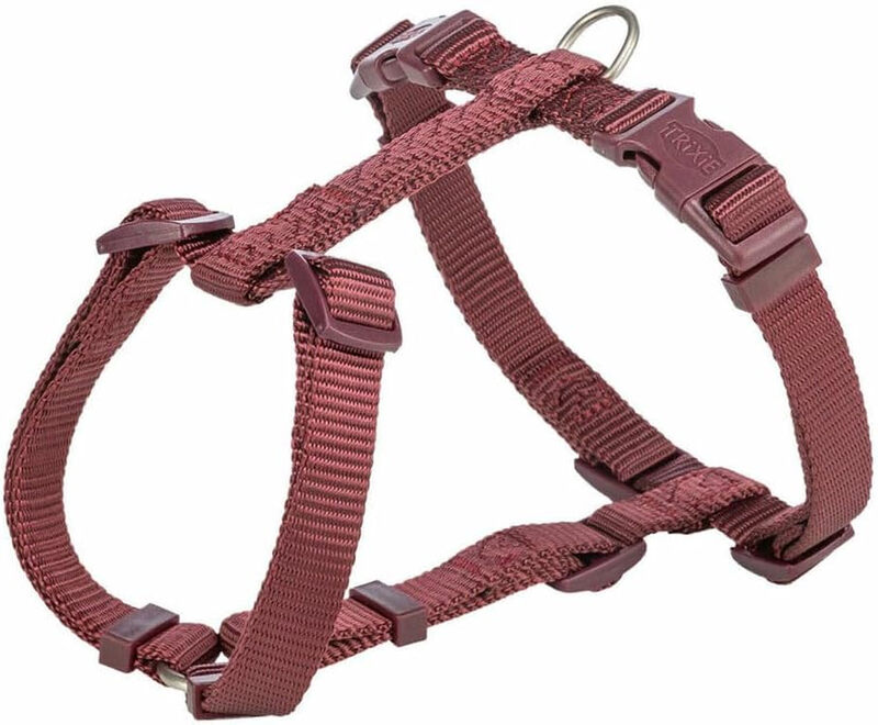 TRIXIE Jollypaw H-premium tuig Sangria 60-87 x 2,5 cm