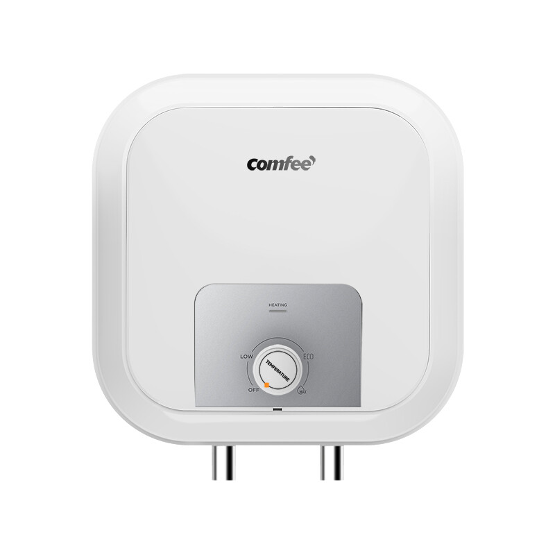 Comfee' D10-15VD1OW elektrischer 10 L Warmwasserspeicher Übertisch mit Wassertank – leicht, kompakt, einfach zu installieren – ideal für eine kleine Familie [Energieeffizienzklasse A]