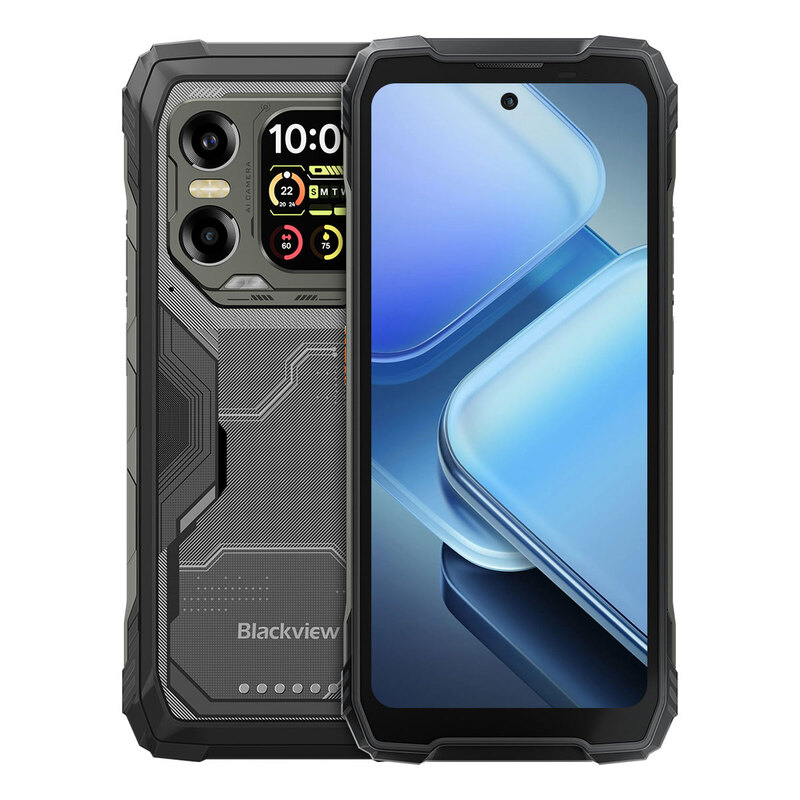 Blackview XPLORE X1 5G Outdoor Phone (Contract-Free), Unlocked 5G Android Phone, 24GB RAM (12GB + 12GB expandable) + 256GB Storage, Dimensity 7050 Pro