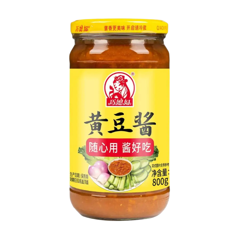 Qiao Xifu Original Braune Sojabohnenpaste 800 g