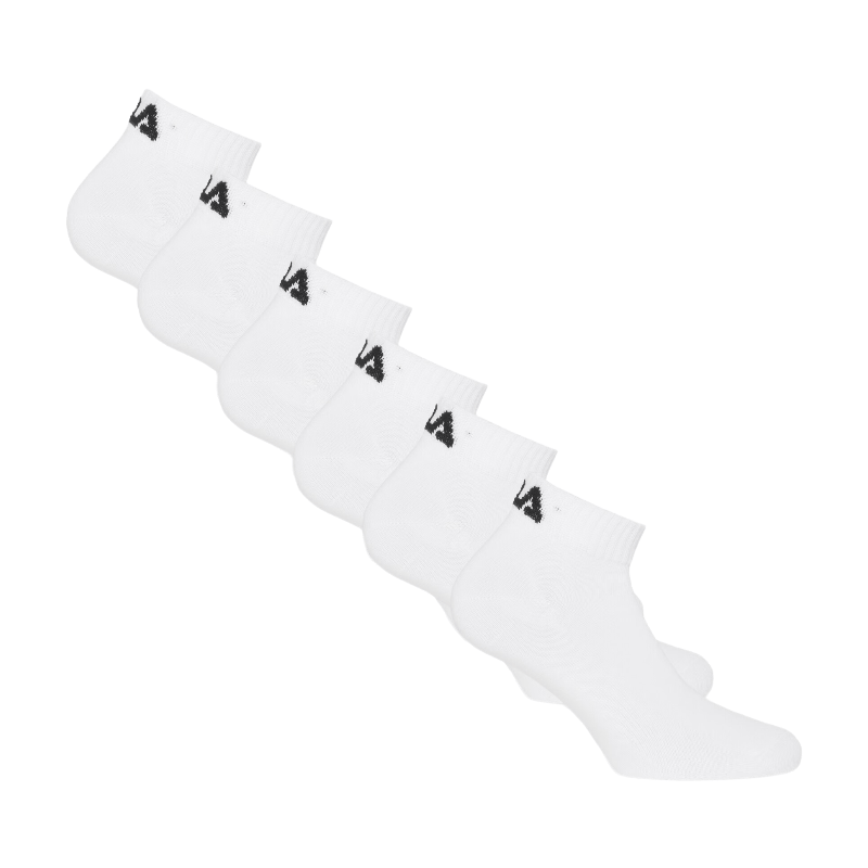 FILA Enkelsokken / Enkelsokken 6-pack Wit Maat 43-46