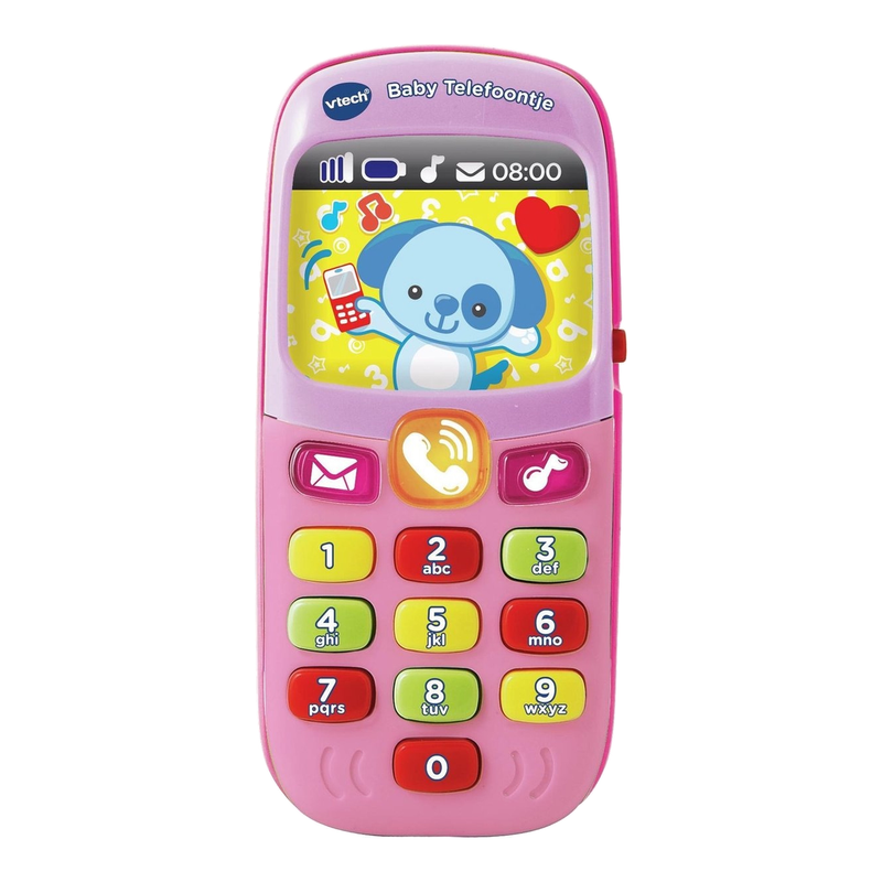 VTech baby telefoon speelgoed - roze, 14,8 x 10,6 x 7,5 cm