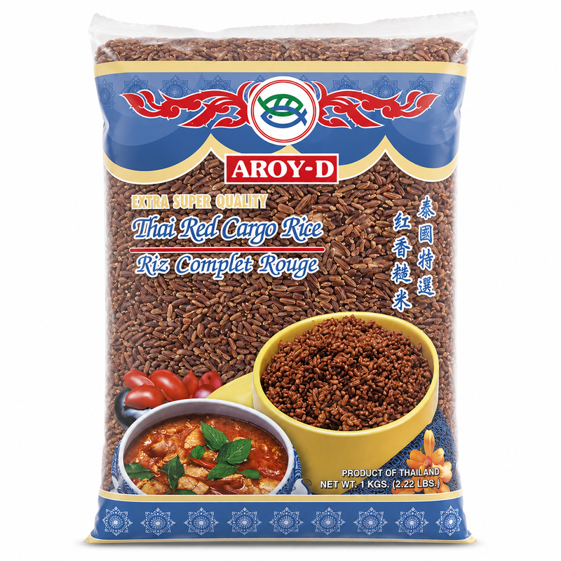 Aroy-D Superkwaliteit Thaise rode rijst 1 kg