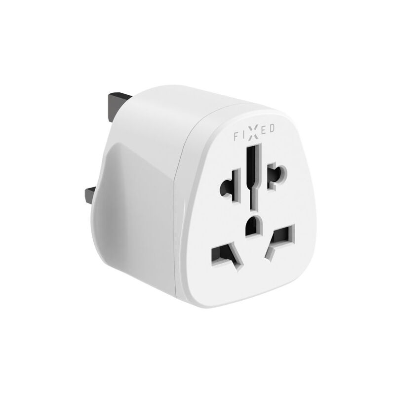 FIXED Adaptateur secteur UK, Blanc