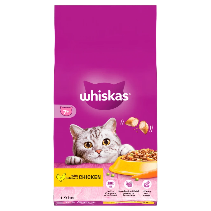 7+ Chicken Adult Dry Cat Food 1.9kg