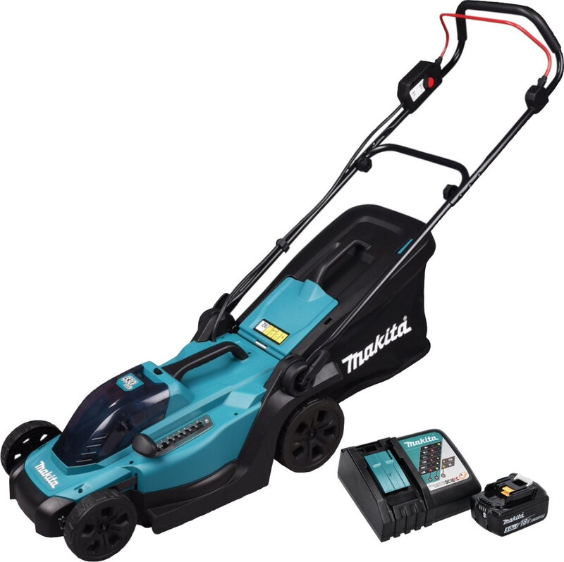 Makita DLM330RT grasmaaier, 18 V, LXT (1 x 5,0 Ah), maaibreedte 33 cm