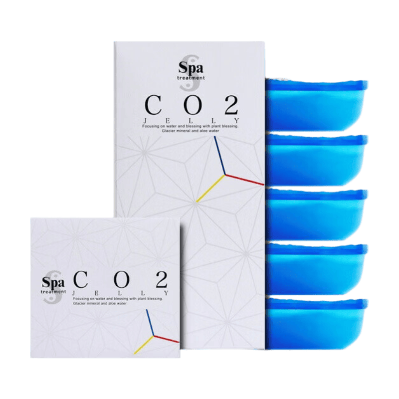 Spa Treatment Stammzellen-Sauerstoff-Kohlensäure-Maske Gel CO2 SPA-Maske 30 g x 5 Stück