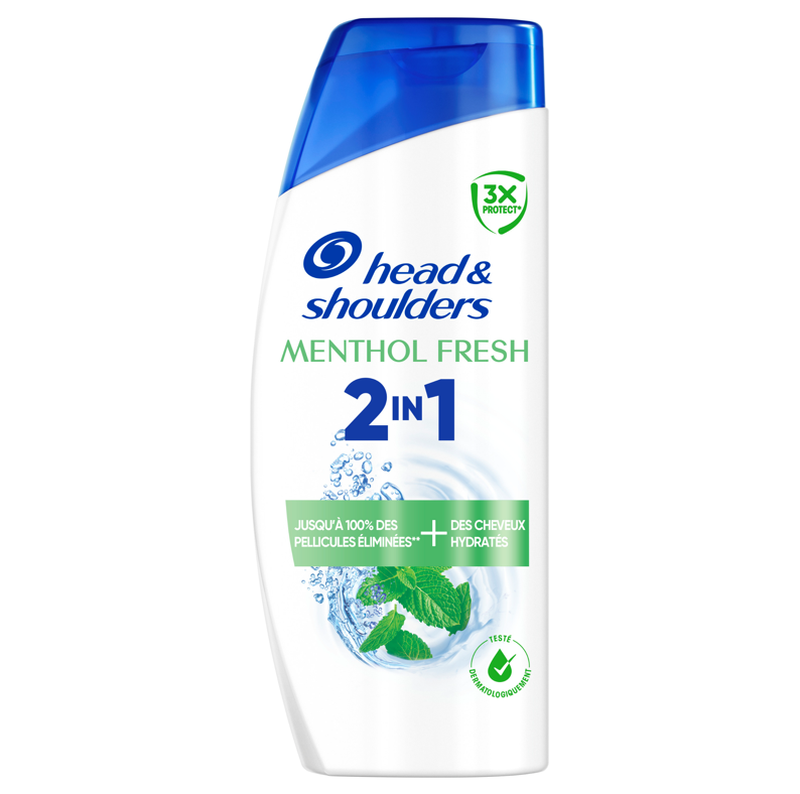 HEAD & SHOULDERS Menthol - Shampooing 2en1 - 300ml