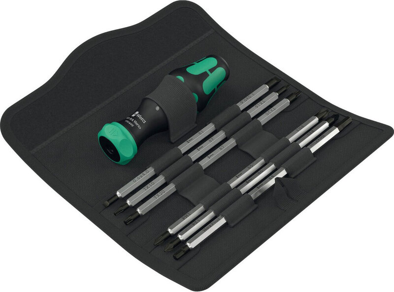 Wera Kraftform Compact Vario RA Verwisselbare mesjes set - 7 stuks, 175 mm