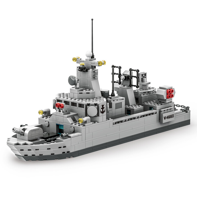 WANGE Destroyer 533 stuks bouwstenenset voor hobbybouwers