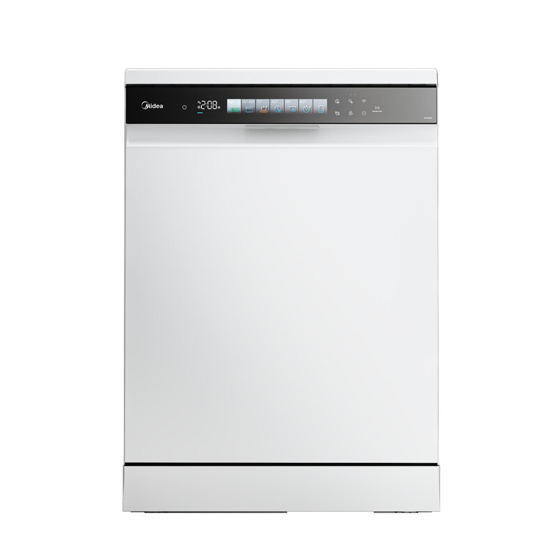 Midea MDWEF1433GW-W vrijstaande vaatwasser - wit