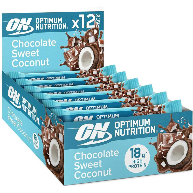 Optimum Nutrition Proteinriegel - 12 x 59 g - Schokolade Süße Kokosnuss