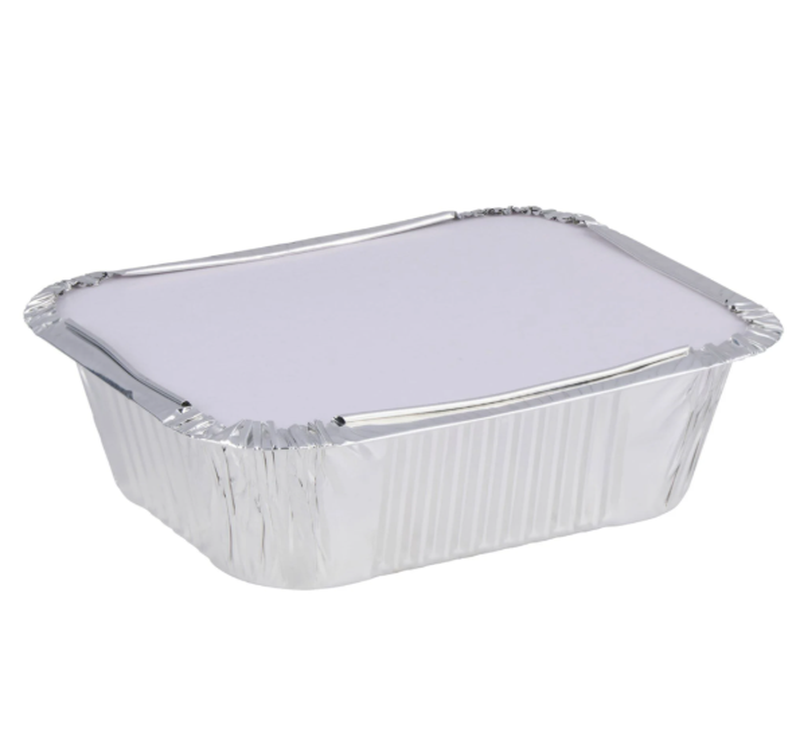 Alpina aluminium druipplaten set - 6 stuks, zilver