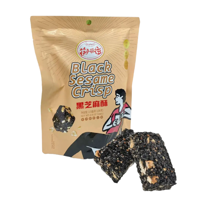 Kuai Lai Kuai Wang Kuailaikuaiwang Black Sesame Crisp 108G