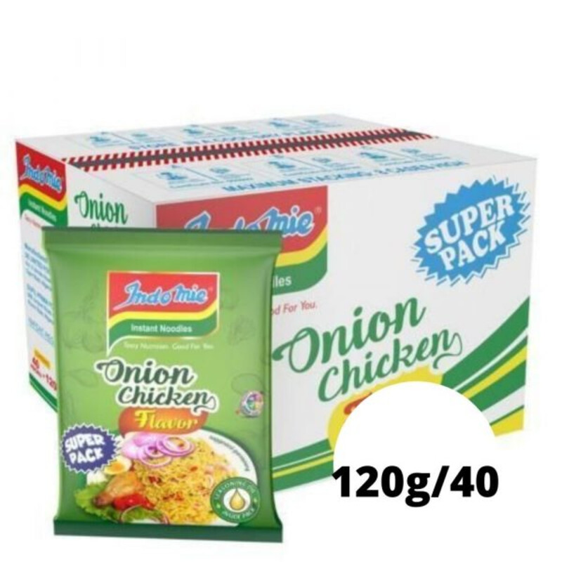 INDOMIE (NIG) ONION CHICKEN SUPER PACK 40 X 120G