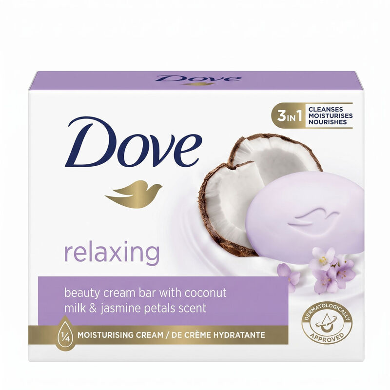 Dove zeep kokos 4 x 100 g