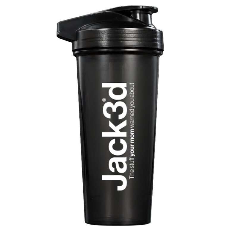 Jack3D Shaker Black - 700 ml