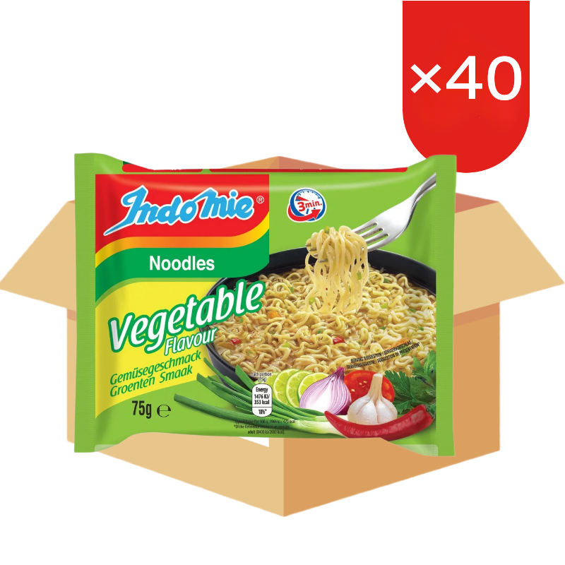 Indomie instantnoedels groente 8x5x75 g (EU) 1 doos