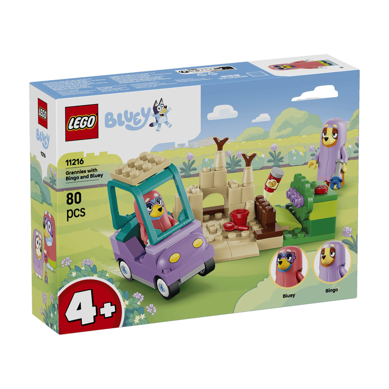 LEGO® Bluey Grannies met Bingo en Bluey bouwspeelgoed 11216
