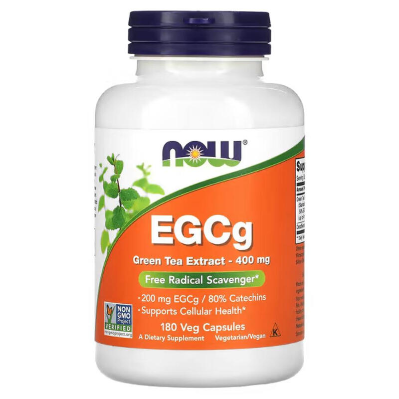 EGCG Green Tea Extract Antioxidant 400 mg - 180 Vegan Capsules
