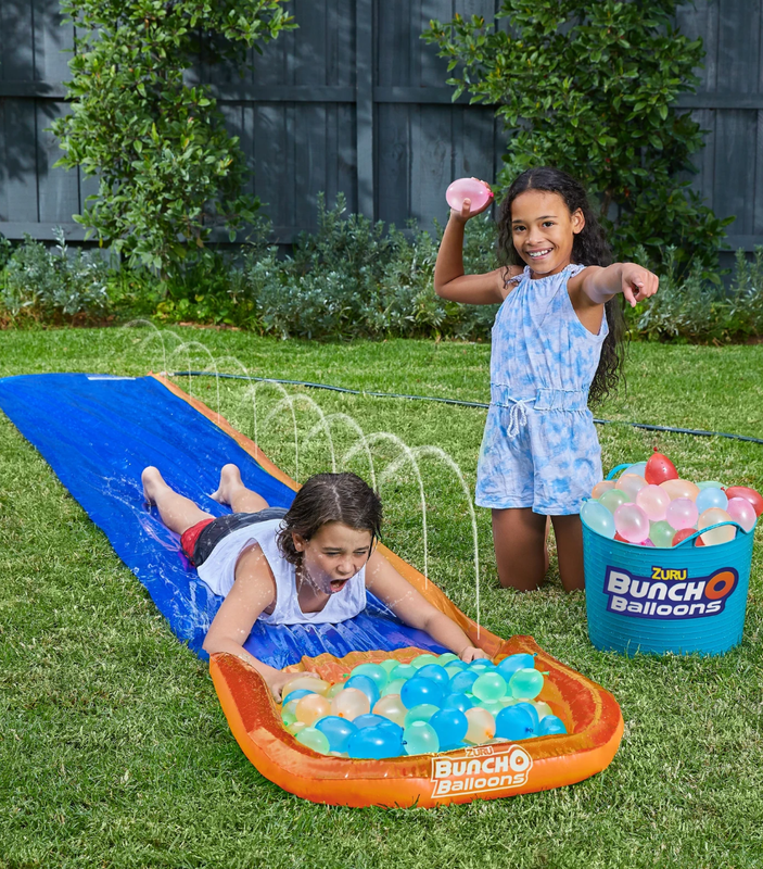 Tropical Party Water Slide Wipeout