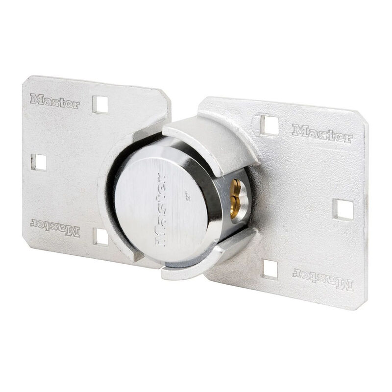 Cadenas pour Porte de Camionnettes MASTER LOCK 736EURD Cadenas Rond + Moraillon