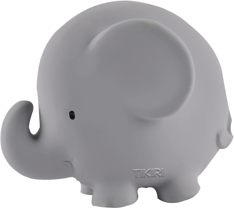 Ernie The Elephant Natural Rubber Teether & Bath Toy