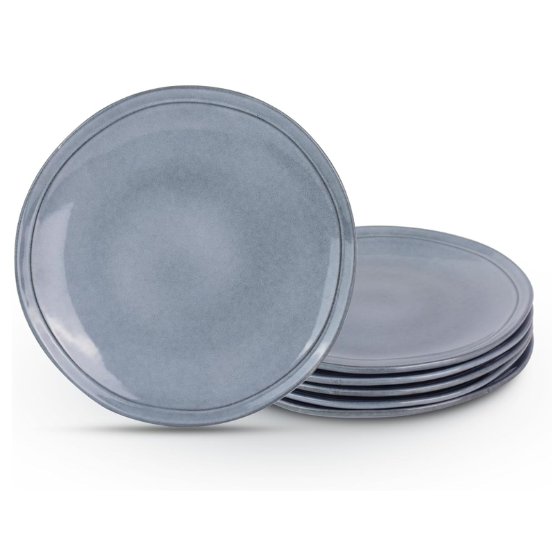 Richmount 6er-Pack Doppelring-Pflanzenuntersetzer - Blau