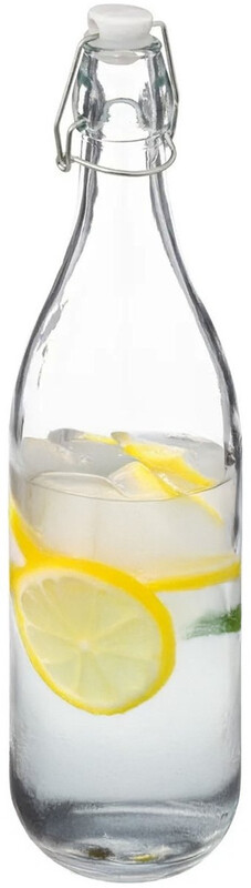 Transparante citroenlimonadefles Secret de Gourmet - 1 L