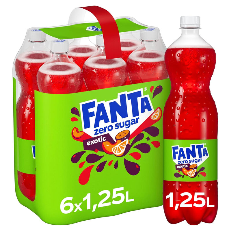Fanta Exotic Ohne Zucker 6x1.25L