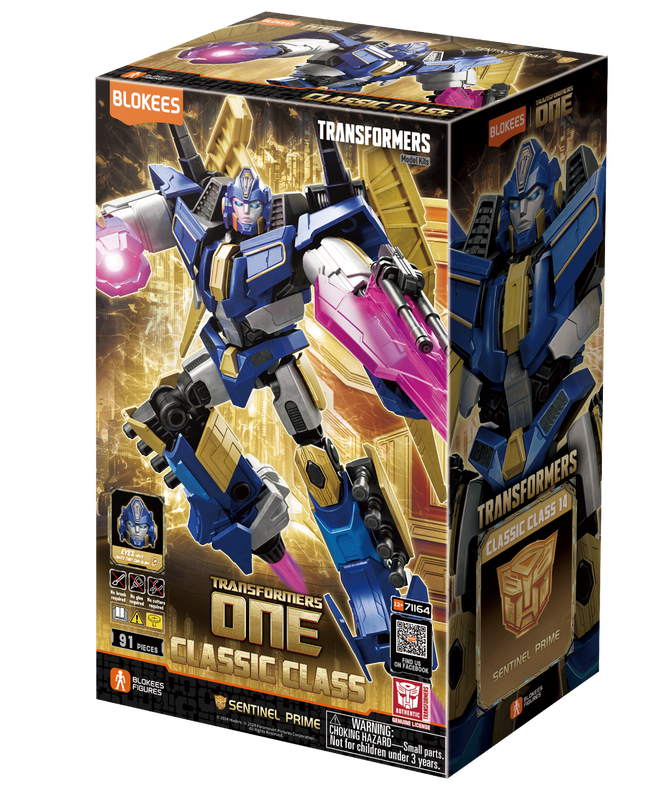Transformers Classic Class 14 Transformers Sentinel Prime (ONE Movie) Buildable Figur