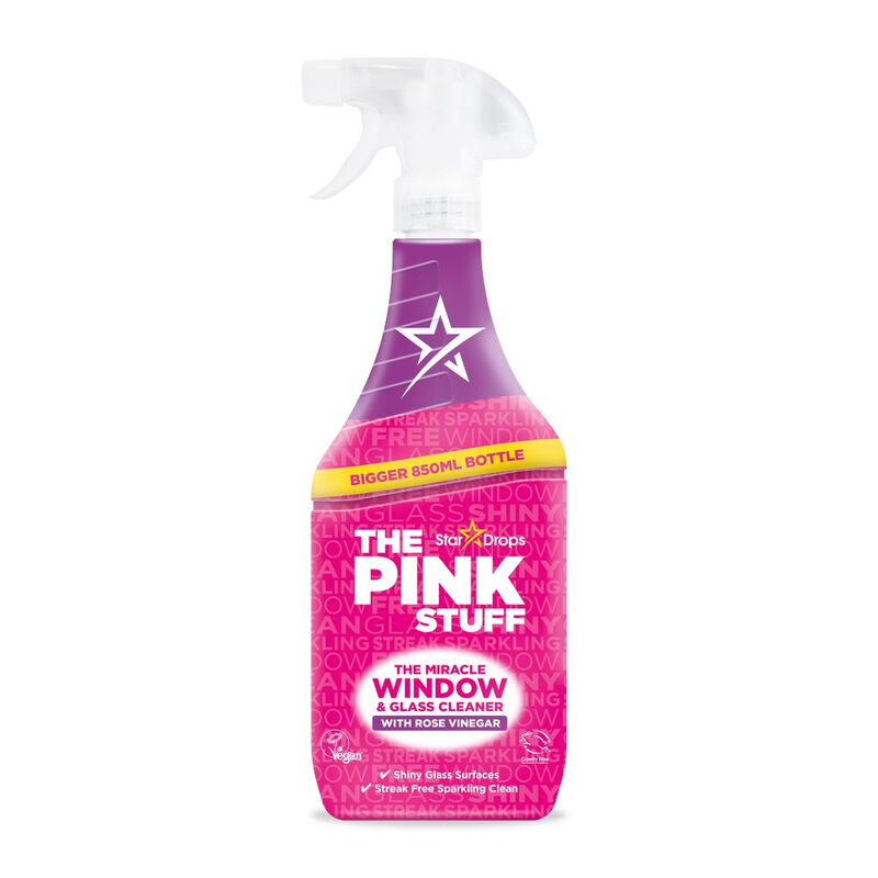 The Miracle Window & Glass Cleaner with Rose Vinegar 850ml
