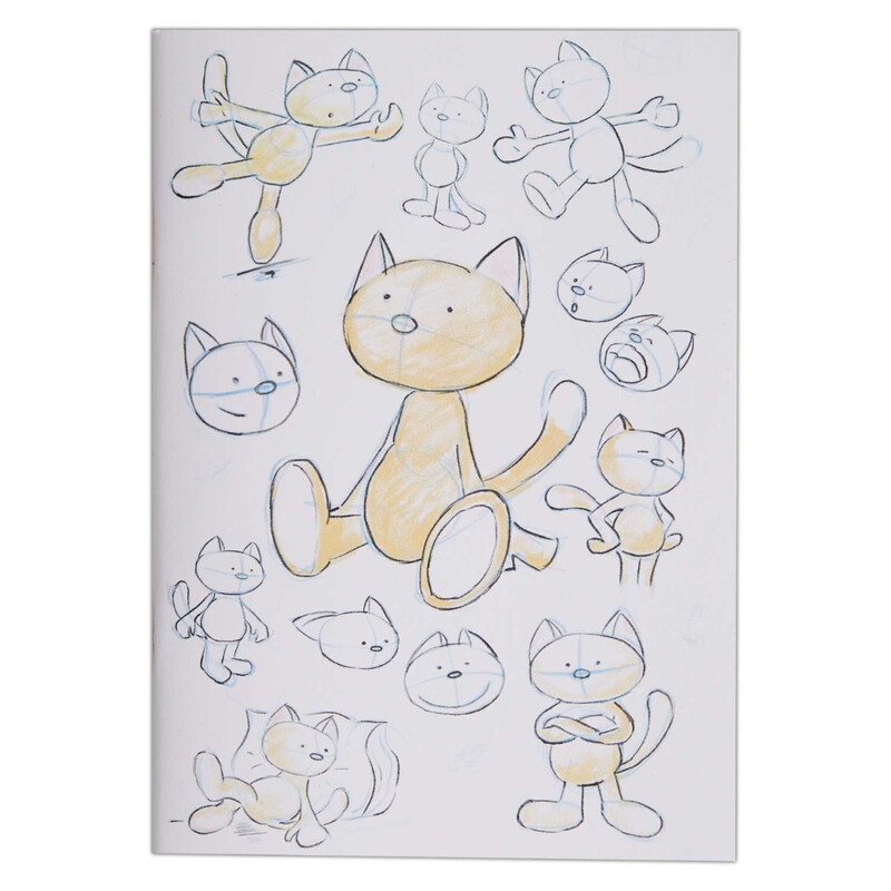 A4 Sketchbooks 140GSM Animation Pack of 3