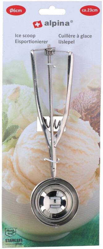 Alpina ijsschep D 6 cm, 23 x 6 x 3,5 cm