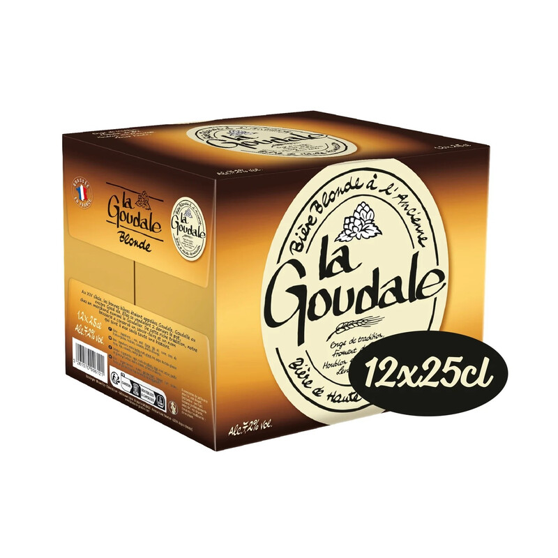 Bière Blonde À 'ancienne 7 2% La Goudale Le Pack De Bouteilles - vue 4