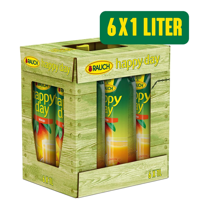 RAUCH Happy Day Mangonektar 6 x 1 L