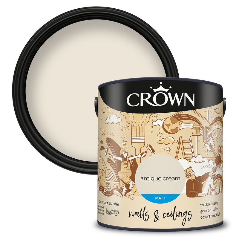 Matt Emulsion Antique Cream 2.5L