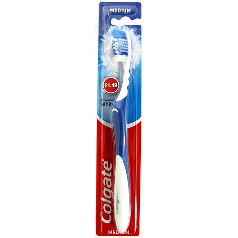 Colgate White Toothbrush Advanced