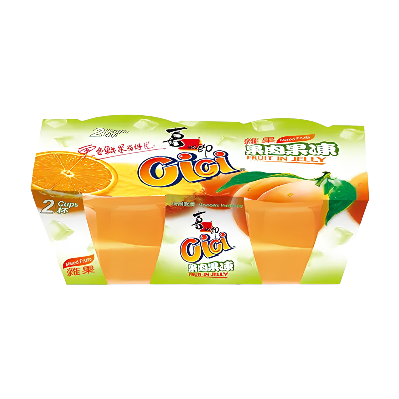 2 Cups Mixed Fruit Jelly 400g