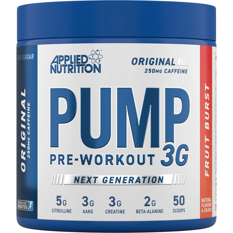 Pump 3G Pre Workout Fruit Burst - 375 g