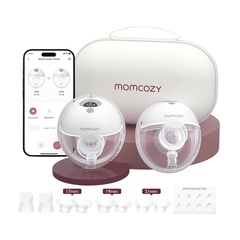 Momcozy M5 Breast Pump - Double Pack-Gray, Gifts For Mom
