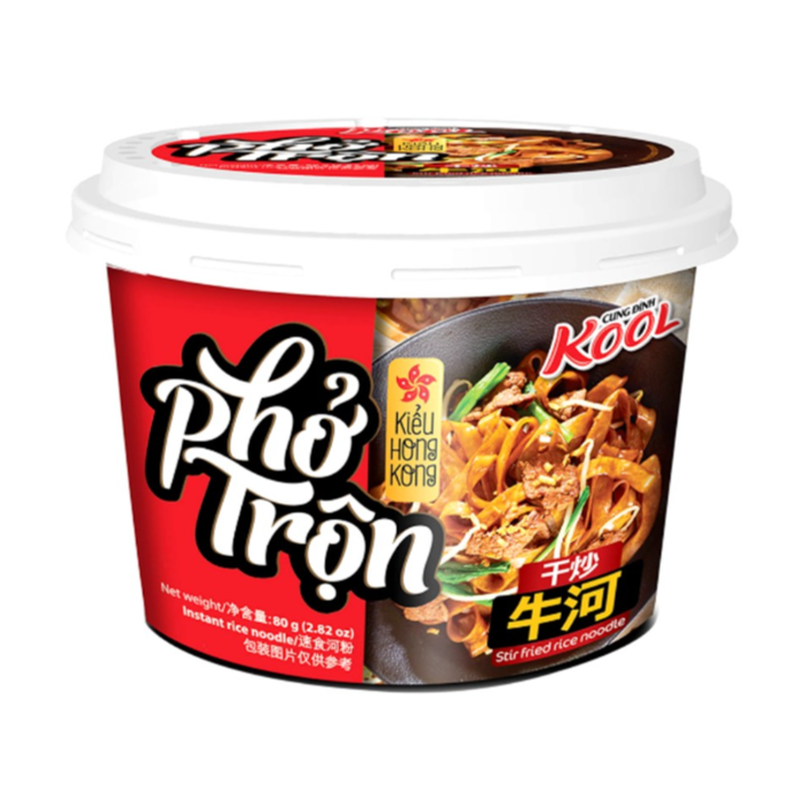 Cung Dinh Kool Gemischte schwarze Sojasauce Nudelschüssel (Phở Trộn Tương Đen Hương Bò Xào) 80 g