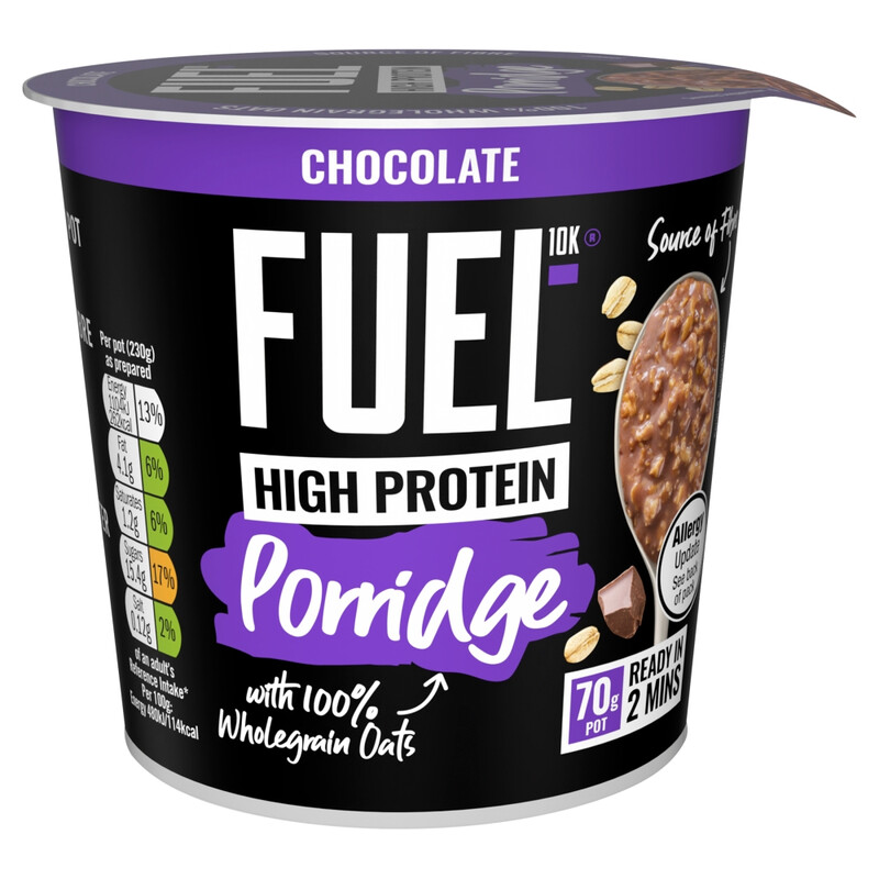 Fuel 10K High Protein Boosted Porridge Chocolate 70G