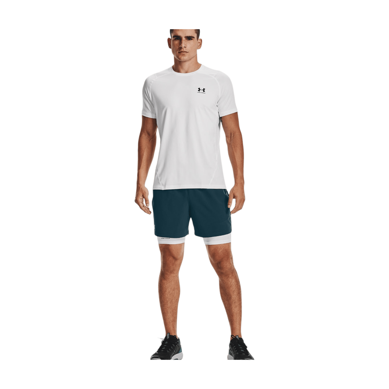 Under Armour Heren Hg Armour Shorts Wit Sportstyle Collectie M