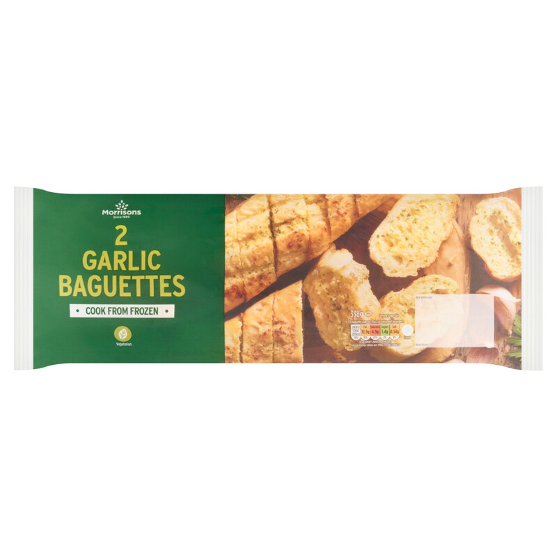 Garlic & Parsley Baguette 2 pack 338 g