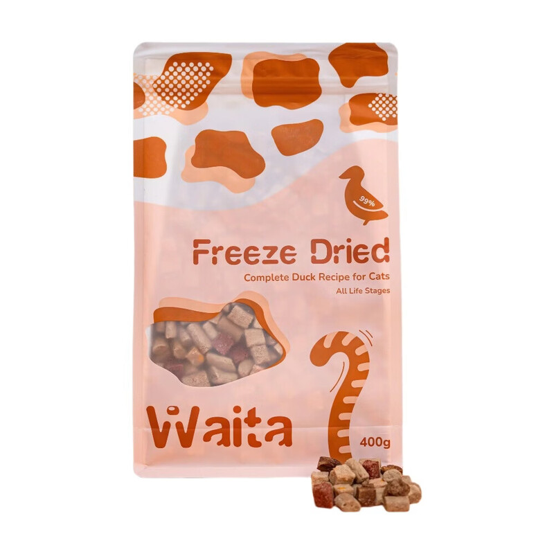 Freeze Dried Complete Food for Cat - Duck Recipe 400g