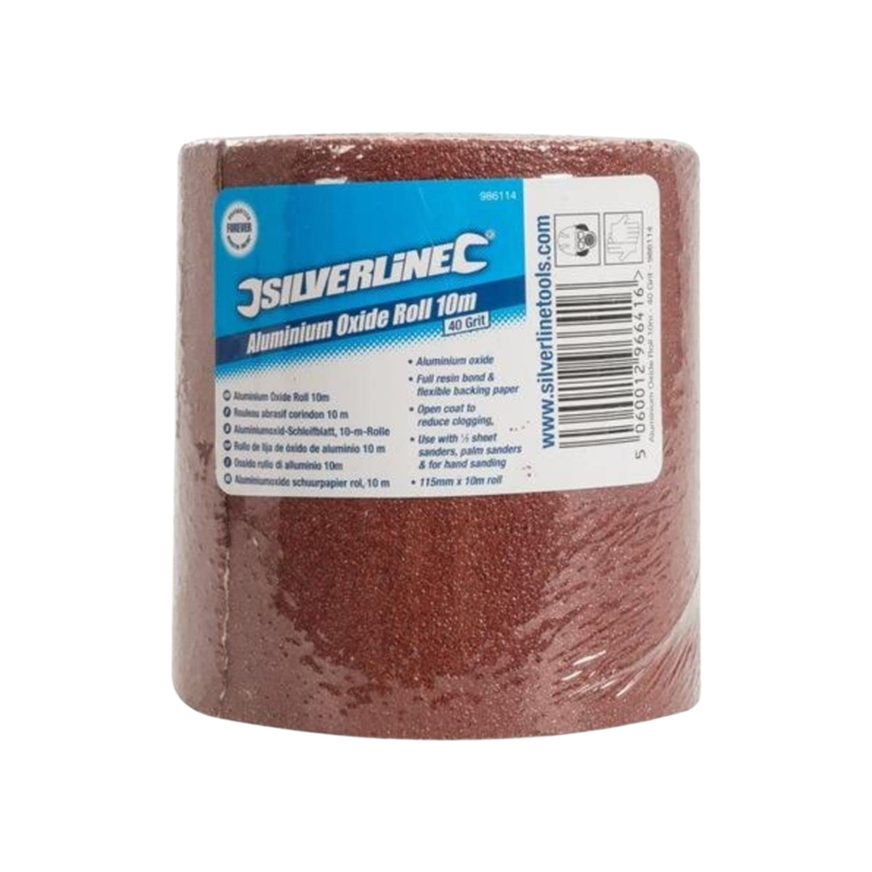 Aluminium Oxide Roll 10m 10m 40 Grit
