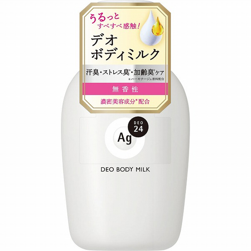 Shiseido AG DEO24 Antitranspirant Deodorant Körperlotion 180g (Weiß, Duftneutral)
